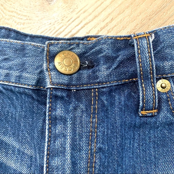 J. Crew Raw Hem Vintage Wash Denim Jean Shorts 26 - Picture 4 of 7